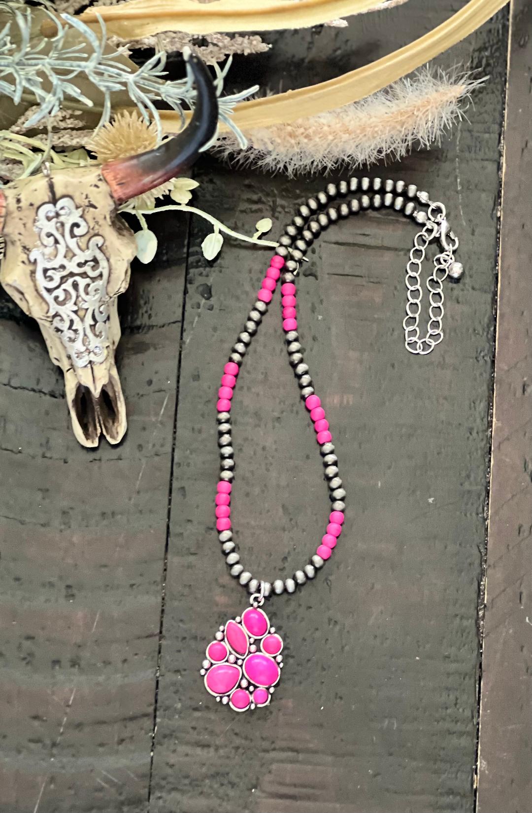 Pretty In Pink Necklace