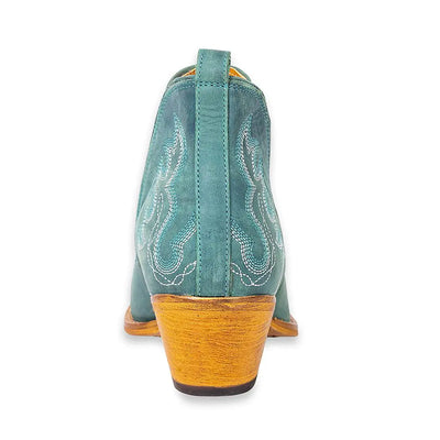 Maisie Stitched Leather Boots