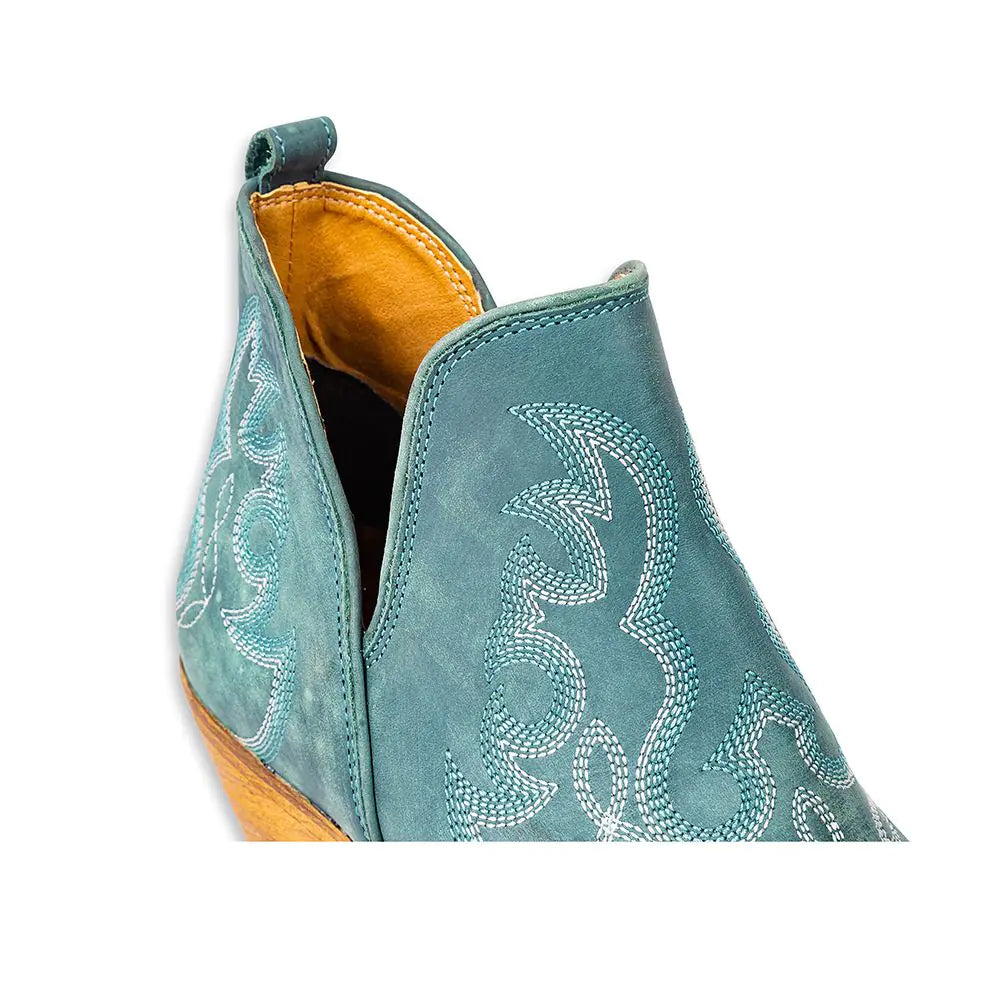 Maisie Stitched Leather Boots