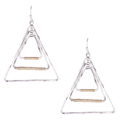 Triangle Earring Silver