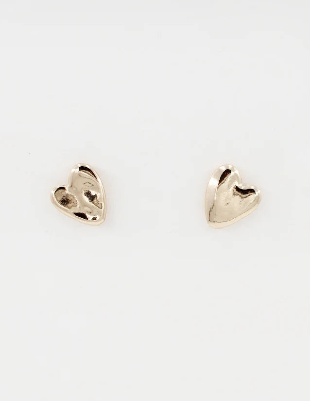 Studded Heart Earring
