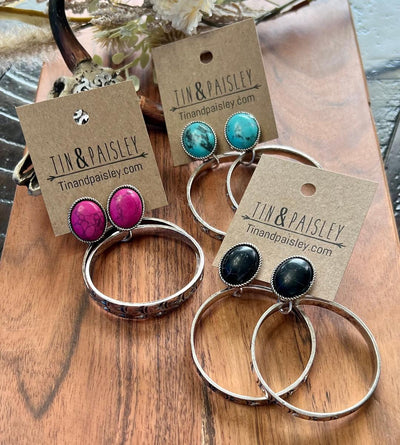 Double Down Earrings
