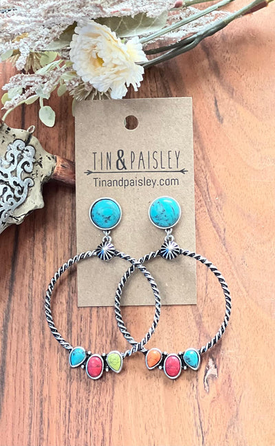 Rope Em Up Earrings