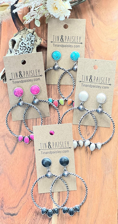 Rope Em Up Earrings