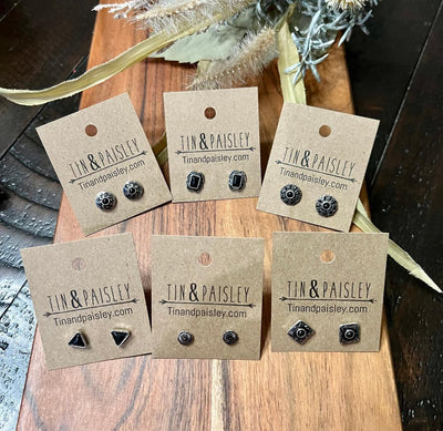 Western Style Assorted Post Earrings