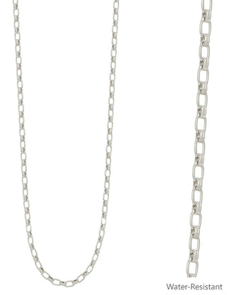 WR Chain Necklace Silver