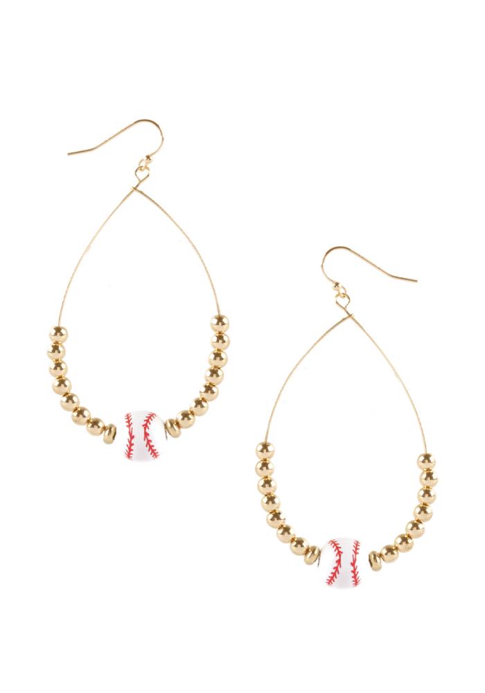 Sports Teardrop Earrings