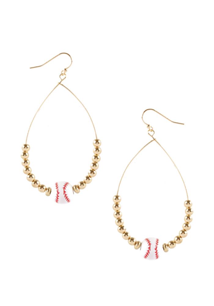 Sports Teardrop Earrings