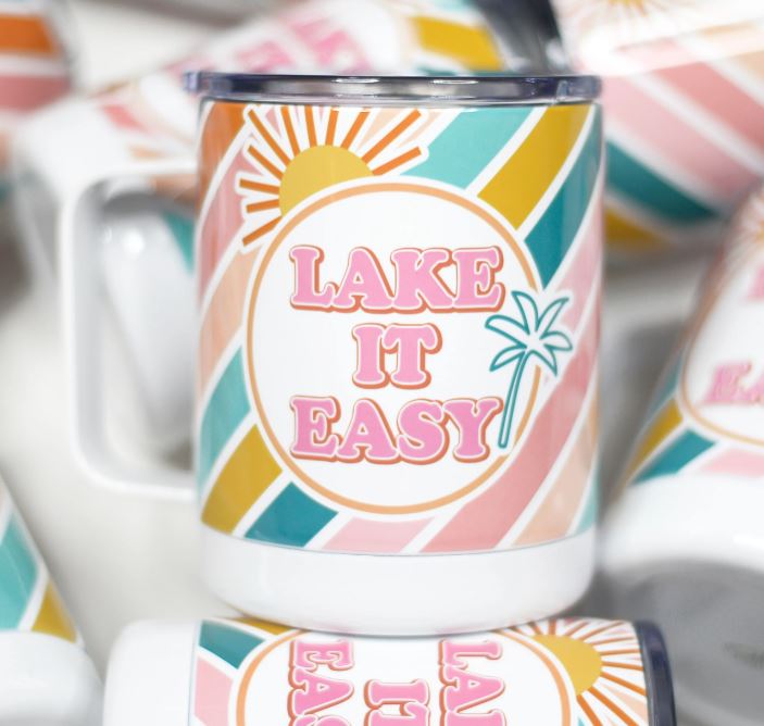 Lake It Easy Travel Mug