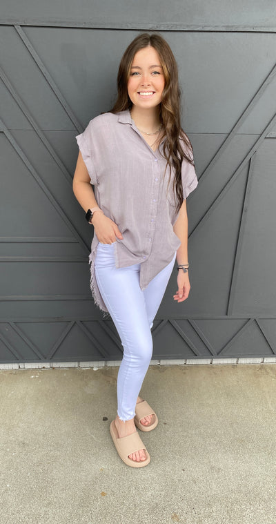 Simply Perfect White Skinny Jeans Judy Blue