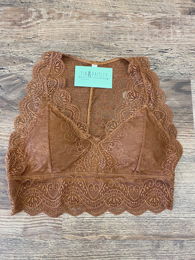 Razor Back Lace Bralette