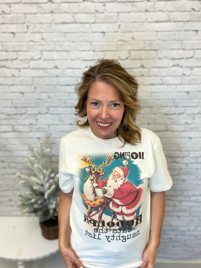 Hoping Rudolph Graphic T-Shirt