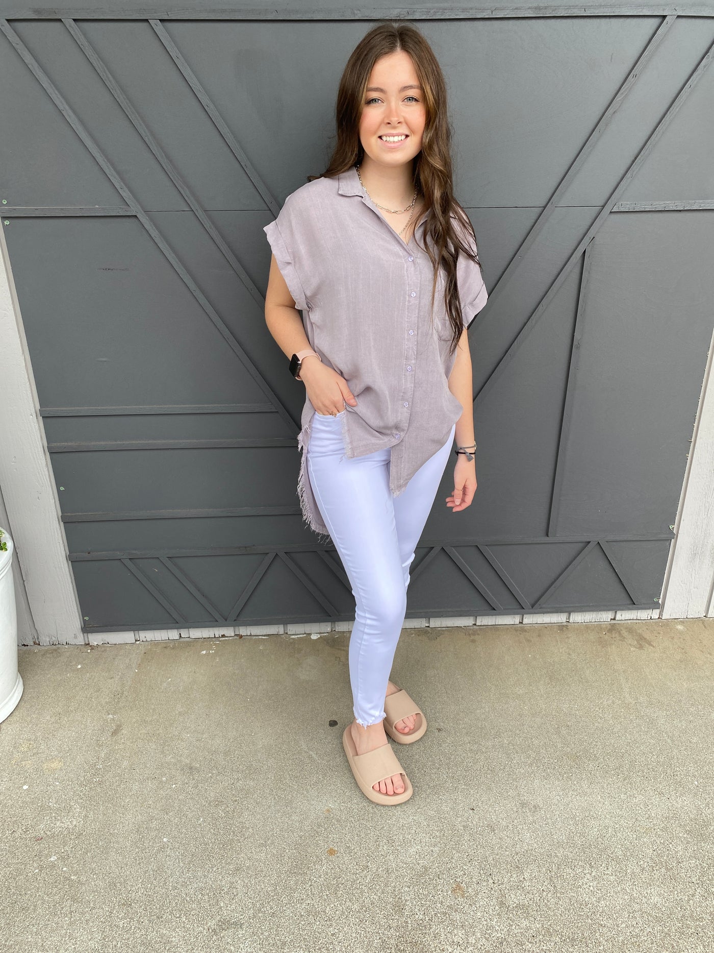 Simply Perfect White Skinny Jeans Judy Blue